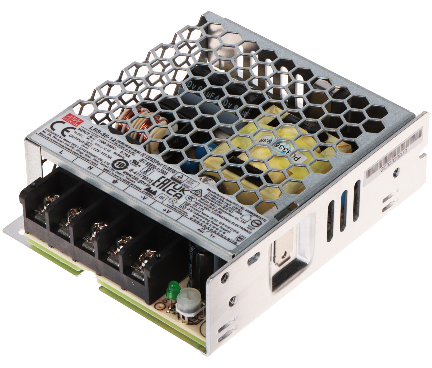 Schaltnetzteil Lrs-35-12 Mean Well