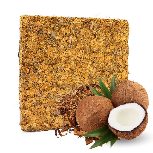 Kokosbriketts, Substratchips Für Pflanzen Und Blumen, 4,5 Kg