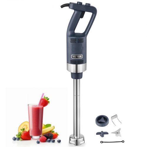 Kommerzieller Stabmixer, 500 W Hochleistungs-handmixer, 16 Zoll Stufenloser Mixer Mit Variabler Geschwindigkeit Und Edelstahlklinge, Tragbarer Mehrzweckmixer Für Suppen, Saucen, Kartoffelpüree, Sahne