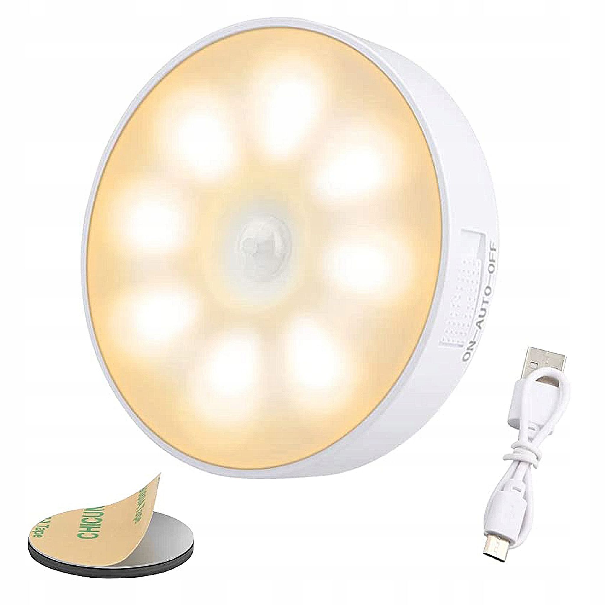 Kleiderschranklampe, Led-lampe Mit Bewegungssensor, Led-ladelampe