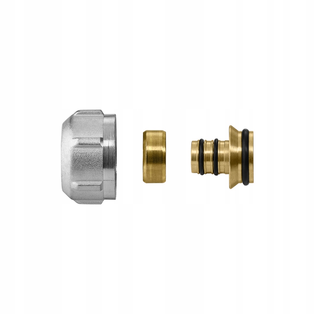 Verbindungsadapter, Konisch (eurokonus) Pex 16x3/4” - 2 O-ringe