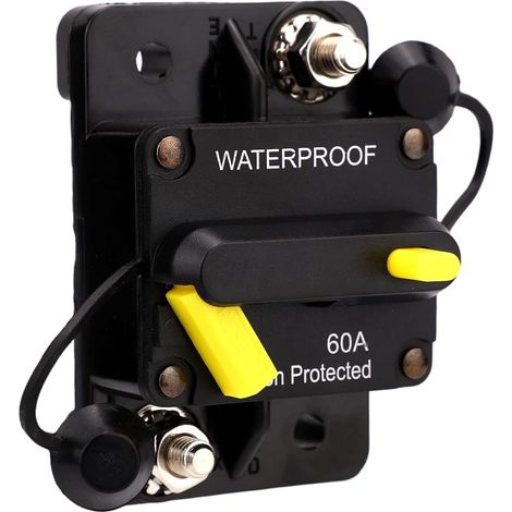 1865115 Mkr-27 Schutzschalter Für Minn Kota, 60a Ersatz-schutzschalter Für Boote / Kompatibel Mit Minn Kota 12v/24v/36v/48v Elektromotoren Für Trolling