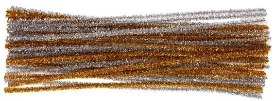 Kreative Metalldrähte, Gold Und Silber, 30 Cm