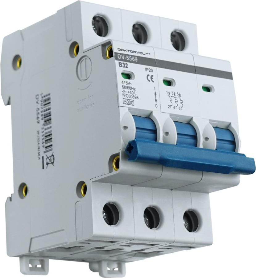 Leitungsschutzschalter 3p B 32a 6ka Ac 5569