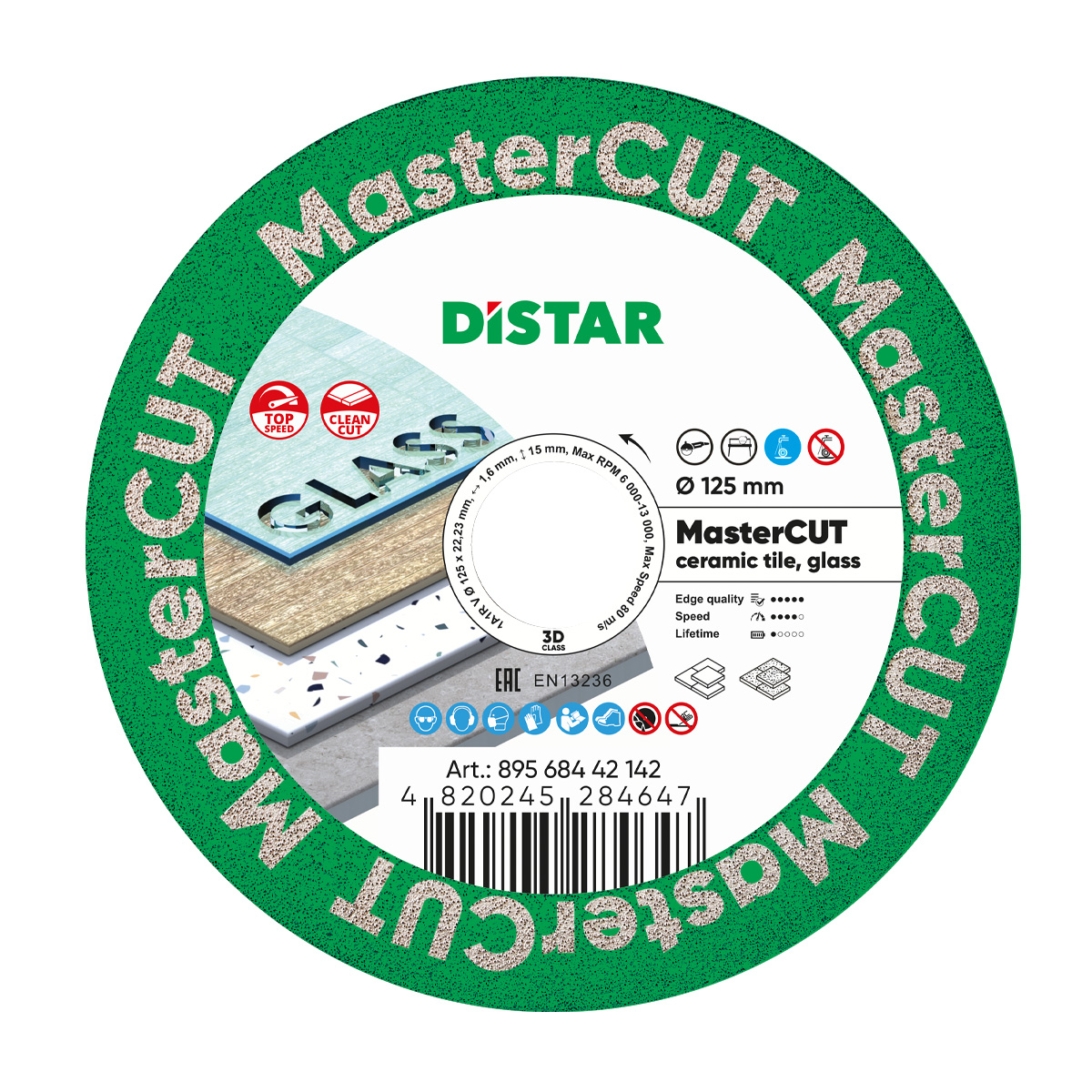 Mastercut Diamantscheibe 1251,6/1,01522,23 - Td-di 4647