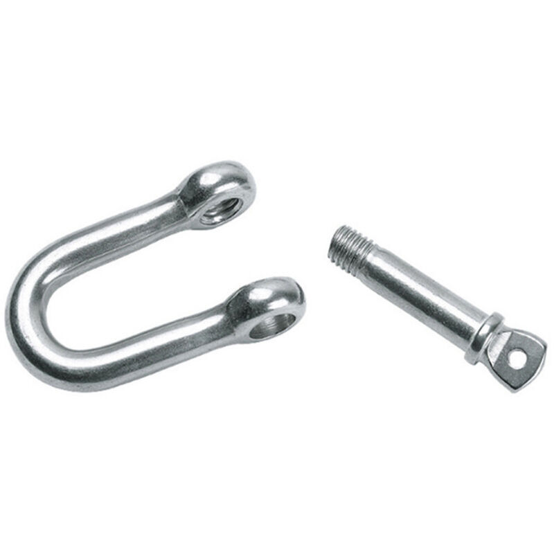 Schraubankerschäkel, Edelstahl-lyraschäkel Mit D-ring Zum Heben Von Drahtseilen, Für Fahrzeuge, Schiffsanker, Seilschäkel Und Bauarbeiten (24er-packung)