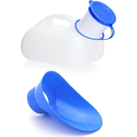 Unisex-urinal (1000 Ml) Mit Deckel, Tragbare Urinflasche Für Auto, Camping, Reisen Und Outdoor-aktivitäten