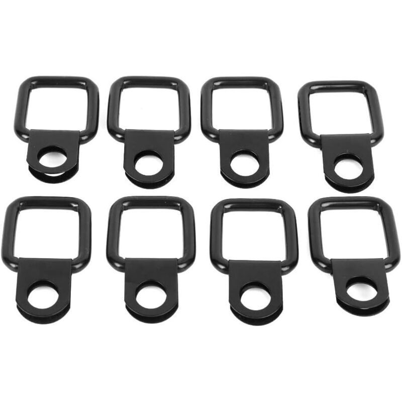 8-teiliges Hardtop-/abdeckungs-d-ring-befestigungssystem Mit Schnellverschlüssen Für Jk, Yj, Tj Und Jku