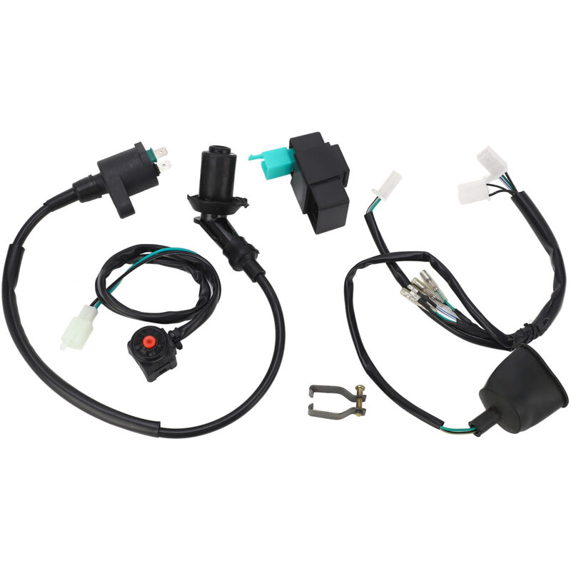 Zündspulen-cdi-kabelbaum Mit Not-aus-schalter, Schnelle Und Flexible Ansprechzeit, Geeignet Für Pit-dirt-bikes Von 50 Cm³ Bis 160 Cm³