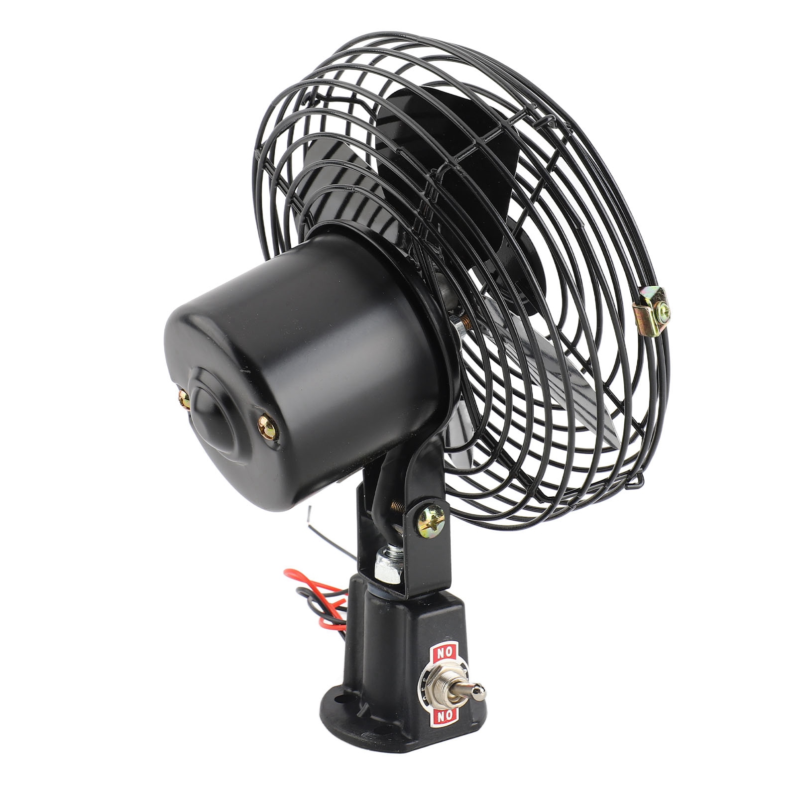 12v-lüfter Für Wohnmobile, Robust Und Leise, Aus Metall, Mit 2-stufigem Schalter, Für Lkw, Wohnmobile, Pkw, Boote Und Busse (15 Cm).