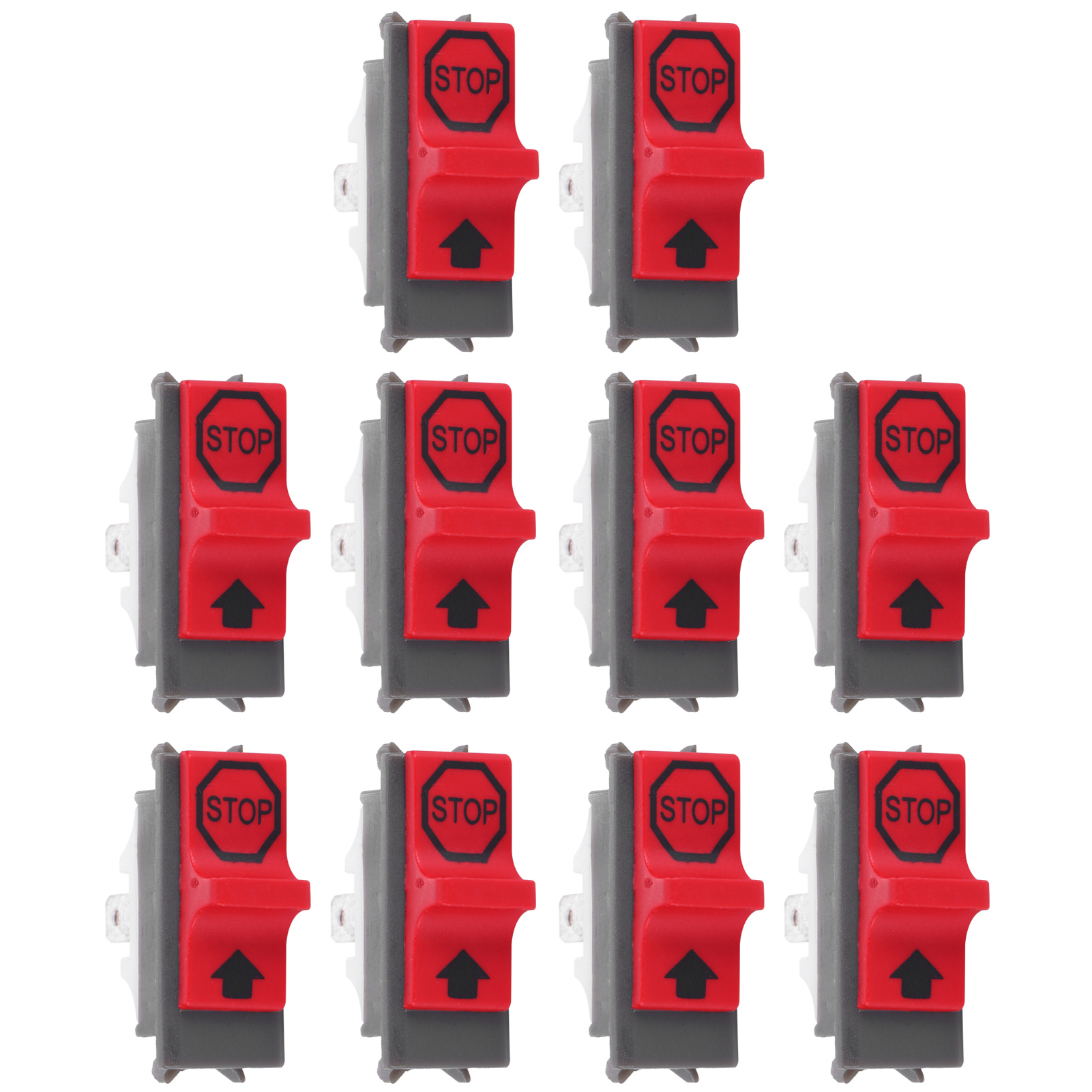 Packung Mit 10 Ein-/ausschaltern Für Husqvarna 137 142 36 41 42 136 50 51 55 61 141 266 268 272 281 288