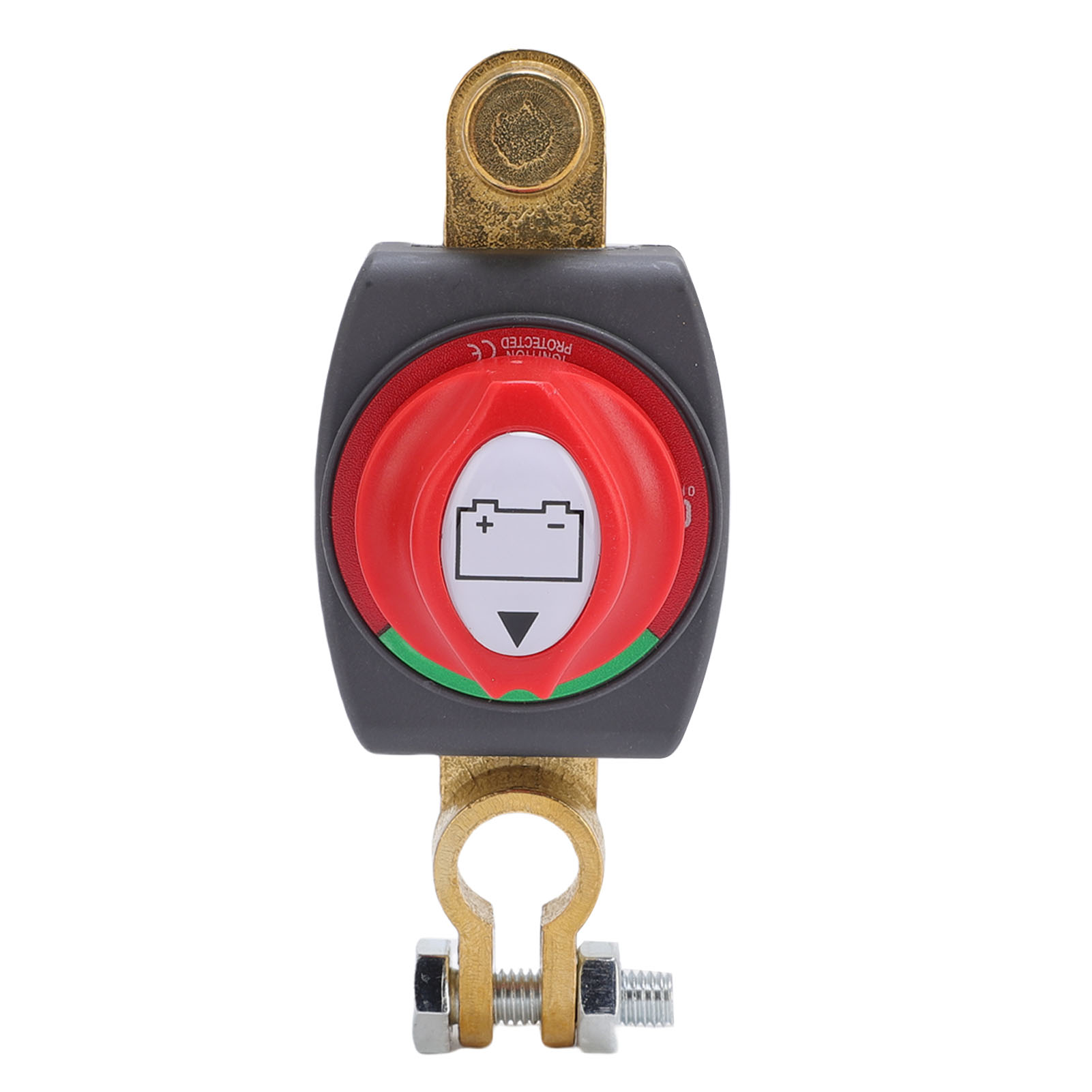275a Batterie-ein/aus-schalter, Oberer Anschluss, Messingklemme Für 12–48 V Dc Minuspolbatterie, Trennschalter