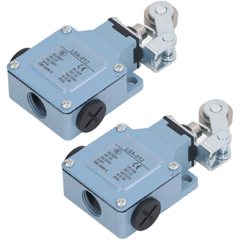 2 Stück Lsa 012 Endschalter, Flexibler Rollenschwenkarm, Mikro-momentanschalter, 250 V Oder 220 V Für Cnc-fräsmaschinen