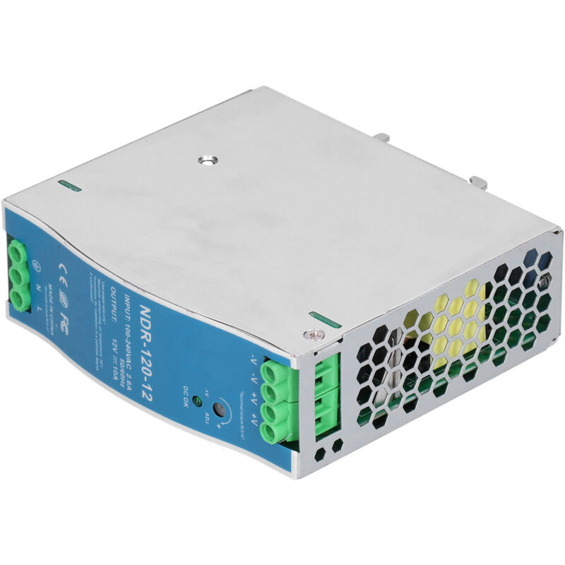 Ndr-120-12 10a 120w Industrieller Schienenmontierter Leistungsschalter Ac100-240v