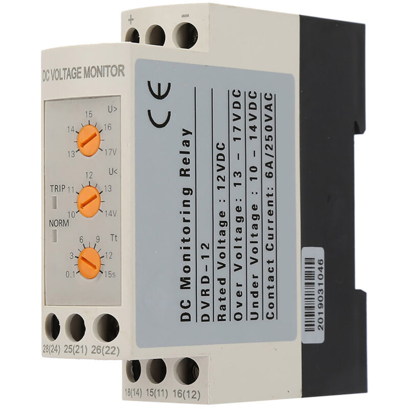 Überspannungs- Und Unterspannungsschutzrelais Dvrd (12 V Dc)