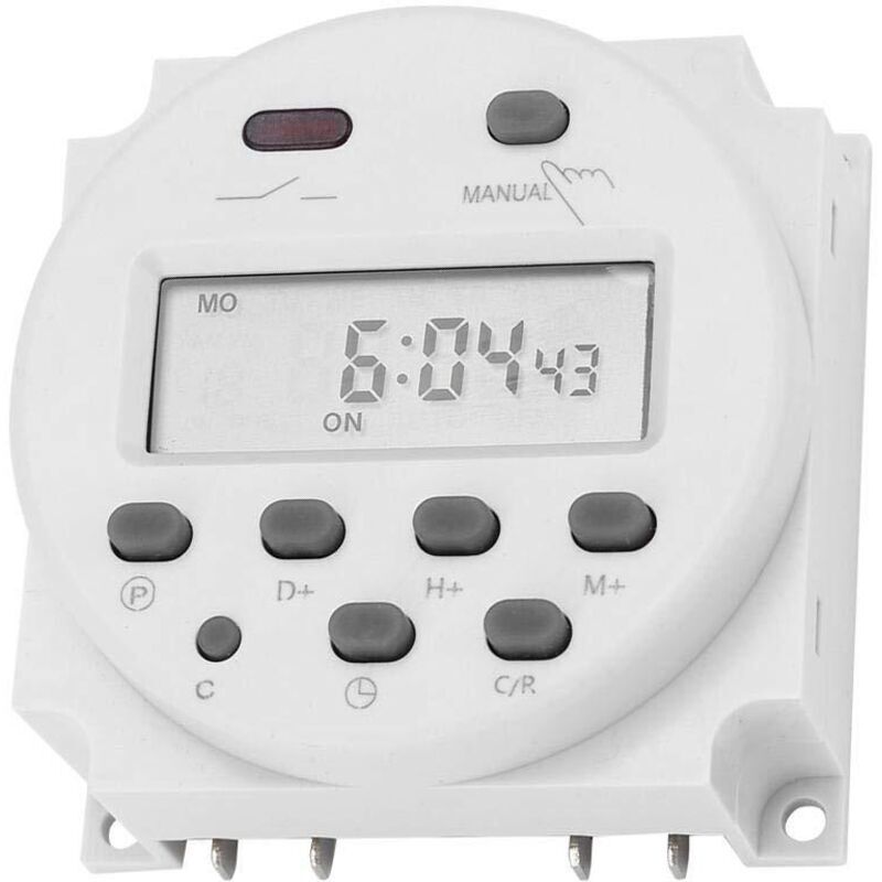 Mini Cn101a Großformatiger Digitaler Mikrocomputer-steuerschalter Mit Großem Lcd-display Und Hoher Präzision (12 V Dc), Störungsfrei