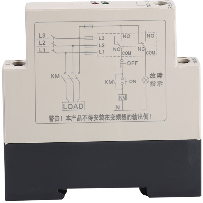 Spannungsüberwachungsrelais, 200–500 V Ac, 50/60 Hz, Jvrd6, Sequenz-/phasenausfallschutzrelais Gegen Über- Und Unterspannung, 35-mm-führungsschiene
