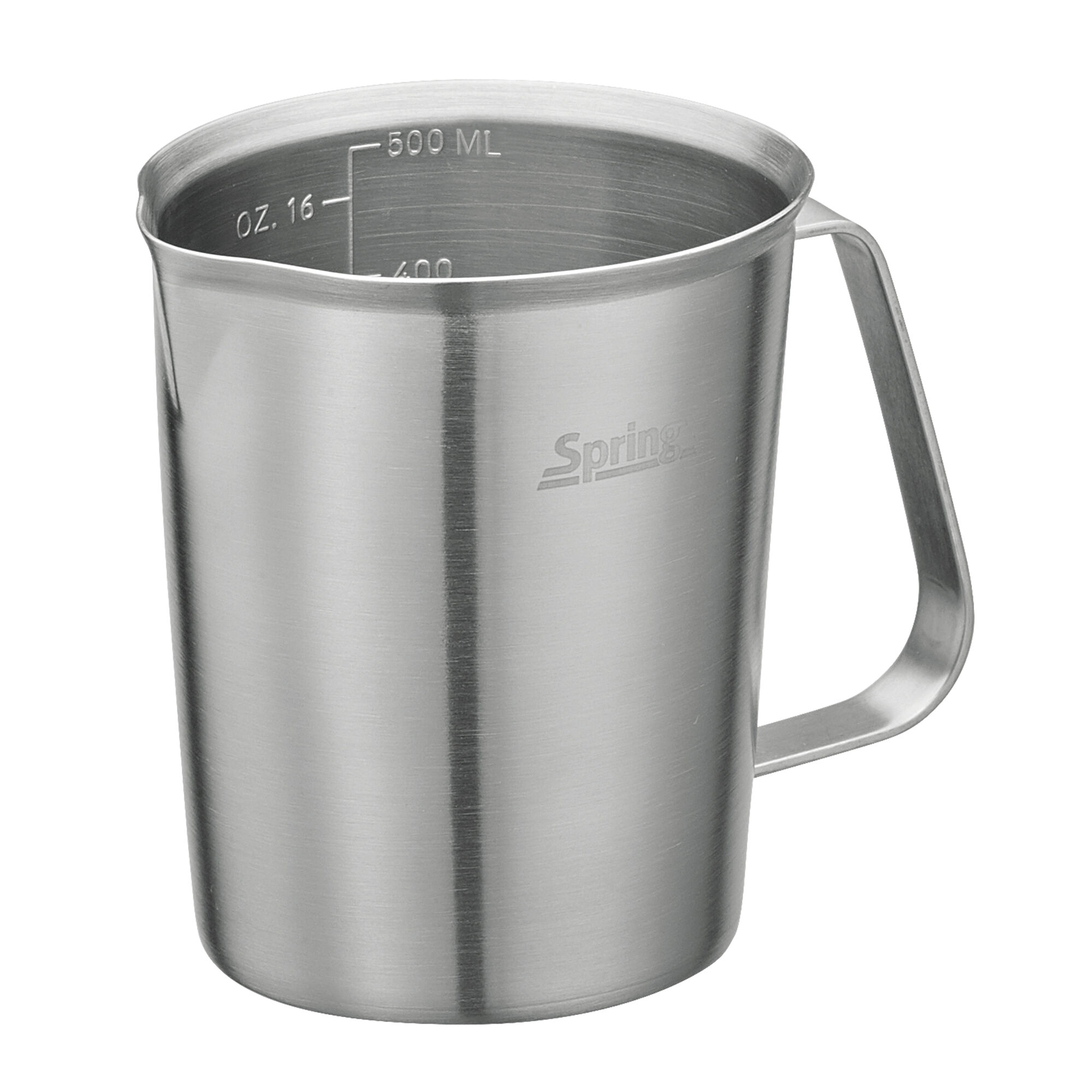 Messbecher Von Spring Tools, Edelstahl, 0,5 L, Durchmesser 9 X 10,5 Cm