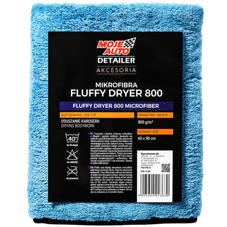 023630 Mein Auto - Detailer Mikrofaser-flauschhandtuch 800 G/m² 60 X 90 Cm