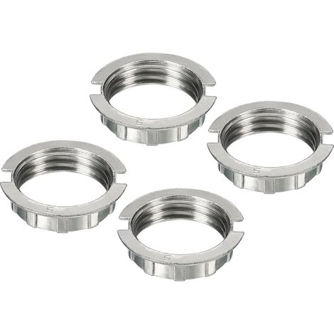 G9 Lampenschirm-adapterring, Reduzierstück, Lampenfassung M20, Zinklegierung, Für Leuchten, Weiß, 4er-pack