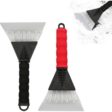 2-teiliges Auto-windschutzscheiben-eiskratzer-set, Eiskratzer Mit Rutschfestem Griff, Auto-eiskratzer, Enteisungs- Und Schneeentfernungswerkzeug Für Windschutzscheiben Und Fenster