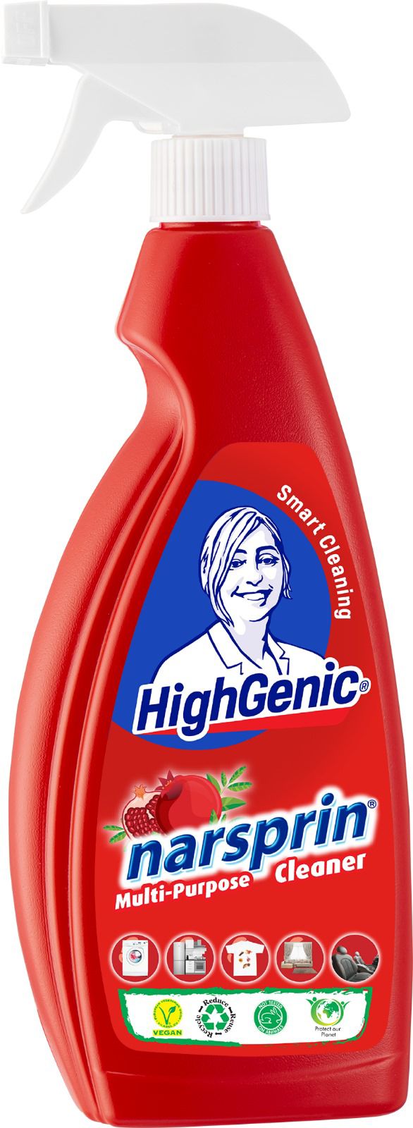 Highgenic - Narsprin Universal-reinigungsflüssigkeit Mit Granatapfelduft 750 Ml