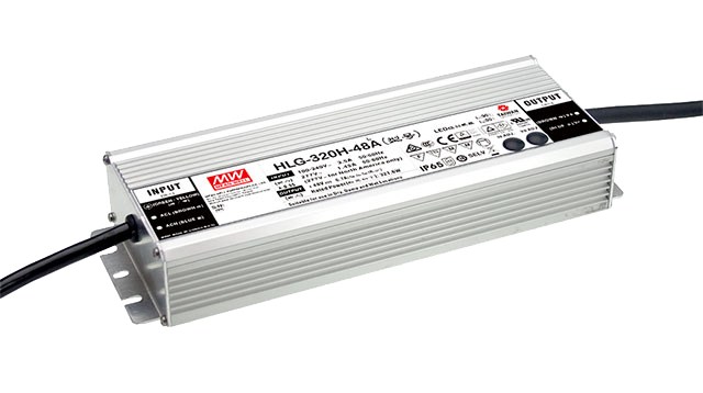 Mean Well Hlg-320h-12-a Schaltnetzteil Led 264 W 12 V 22 A 90–305 V Ac 127–431 V Dc Ip65