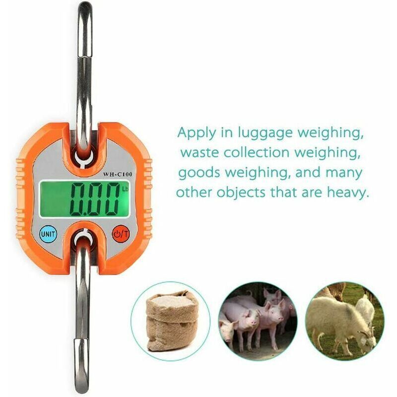 Waage, Balance Und Dynamometer, Mini Robust Digital Steel Hook