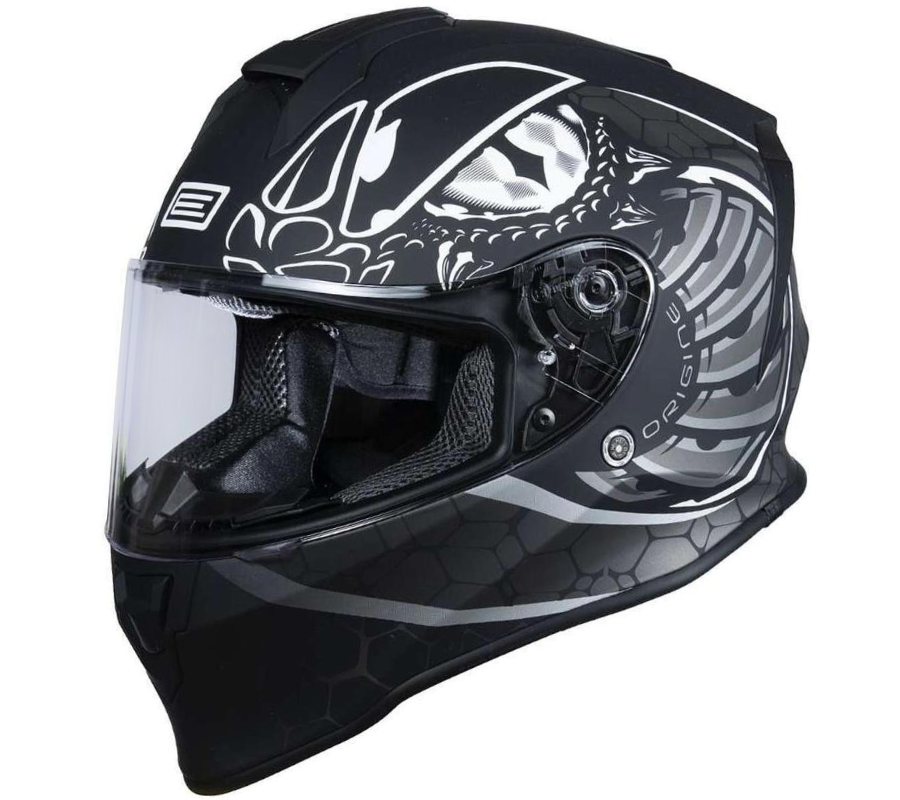 Origine Dinamo Kids Fighter Matt Titanium Black Ym Helm