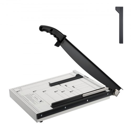 Papierschneider Hebelschneider, 381 Mm Max. Schnittbreite Manuelle Papierschneidemaschine, 16 Blätter Kapazität, Mit Schutzschiene / Klingenarretierung, Ideal Für Zuhause, Büro, Schule