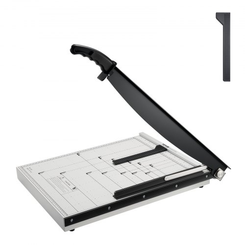 Papierschneider Hebelschneider, 457,2 Mm Max. Schnittbreite Manuelle Papierschneidemaschine, 15 Blätter Kapazität, Mit Schutzschiene / Klingenarretierung Für Karton / Pappe, Papierschneider