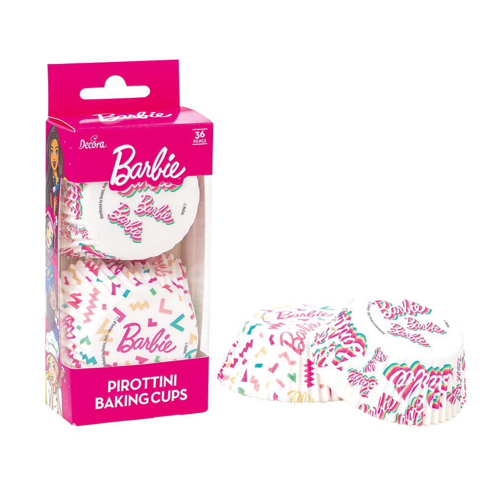 Barbie-muffinförmchen 50 X 32 Mm, 36 Stück
