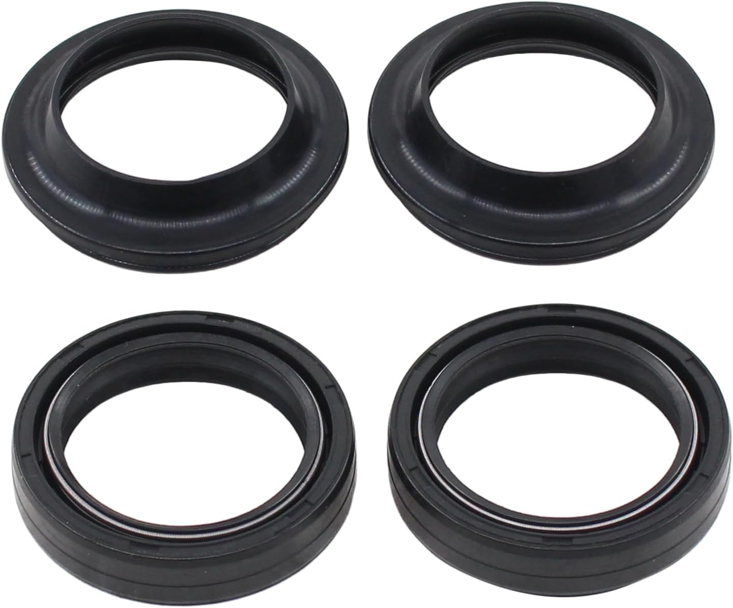Gabelsimmerring-staubkappen-set 41 X 54 X 11 Mm Für Honda Cb St Vt 1100 Slr Ntv Fx Cb Vtr Cbr Cbf Ctx Xl 700 Gl Nc 750 Vfr Für Kawasaki Kle 500 Vn 1500 Z 1000 Zx6r Für Suzuki Gsx 600 F Rf Sv 650 Svl 8