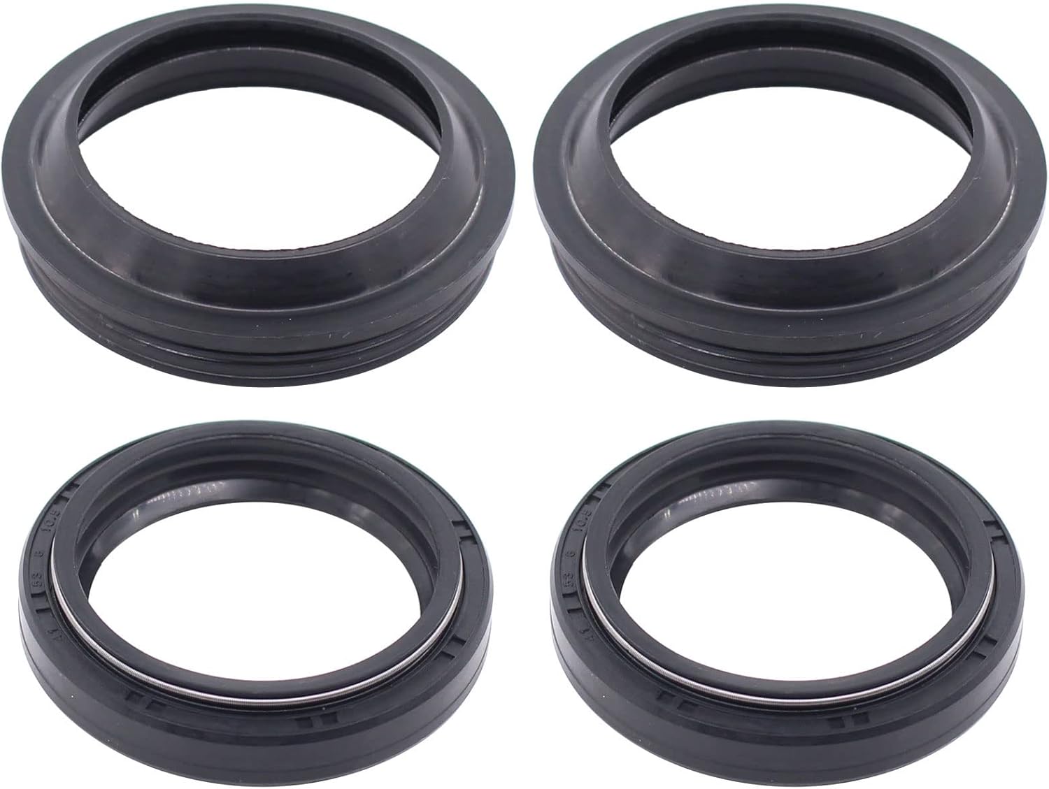 Gabeldichtringe, Staubkappen, Gabeldichtringe Für Honda Vt 750 Shadow, Kawasaki Z900, Z750, Z650, Er6n, Vulcan S, Zr7, Suzuki Sv 650, Vx, Vz 800, Gsxr 750, Yamaha Wr 125, X, Xvs 650, Fzs, Fzr, Xj 600,