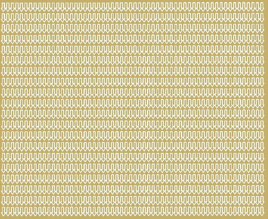 Pfeilaufkleber 4x8 Mm, 1160 Stück, Mattgoldene Aufkleber