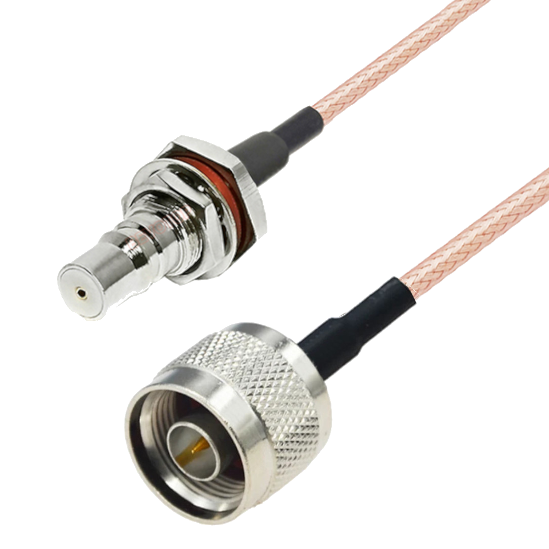 Anschlusskabel Qma-buchse Bh / N-stecker Rg316 2 M