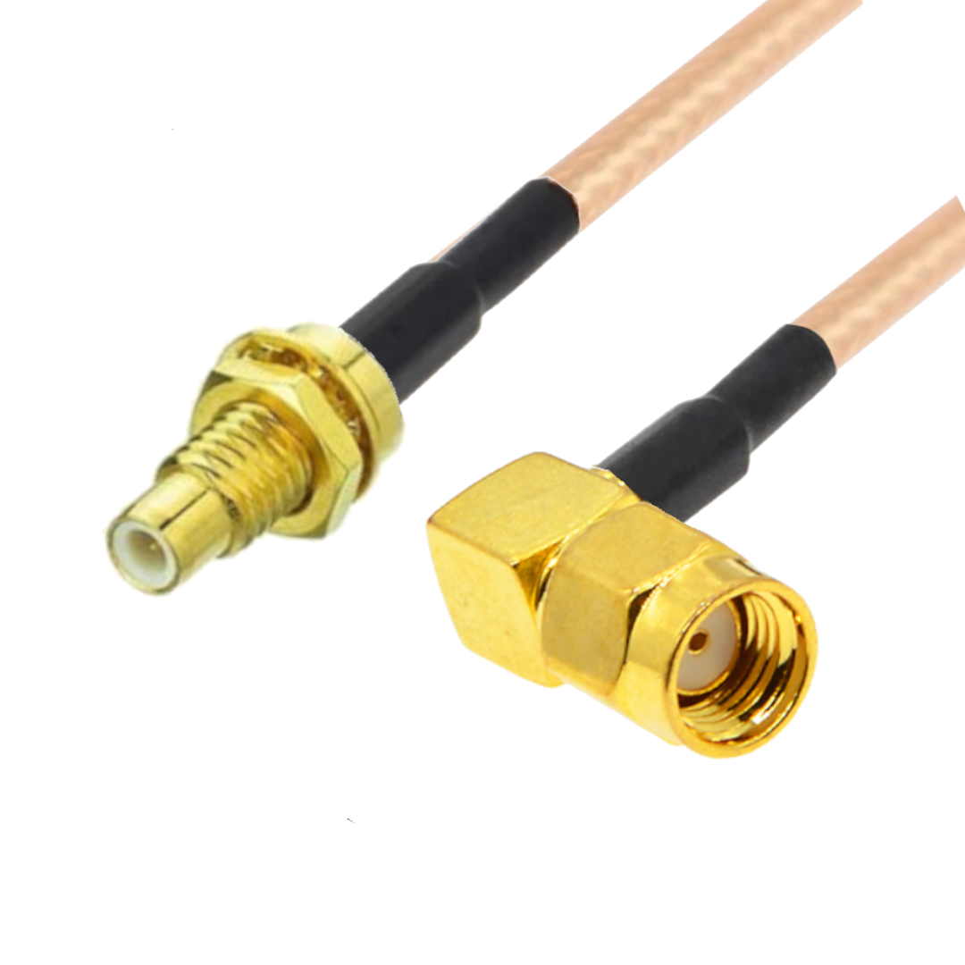 Pigtail Sma-rp Stecker Ra / Smc Version Bh Rg316 30cm