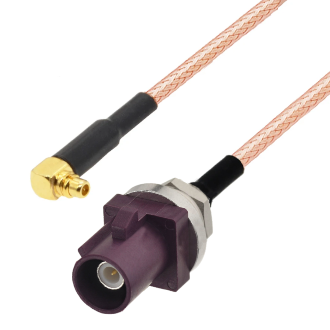 Pigtail Fakra Stecker Code D Bh / Mmcx Stecker Ra 20cm