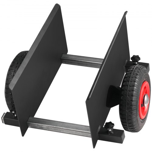 Plattenwagen, Plattenwagen Mit Einer Kapazität Von 272,16kg, Hochleistungs-trockenbauwagen Mit 20,32 Cm Lufträdern, Plattenwagen Mit Verstellbarer Klemme Für Trockenbauplatten, Materialtransport,