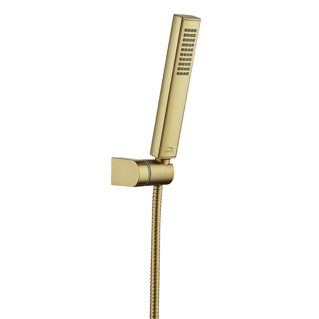 Laveo Gold Spot Duschset