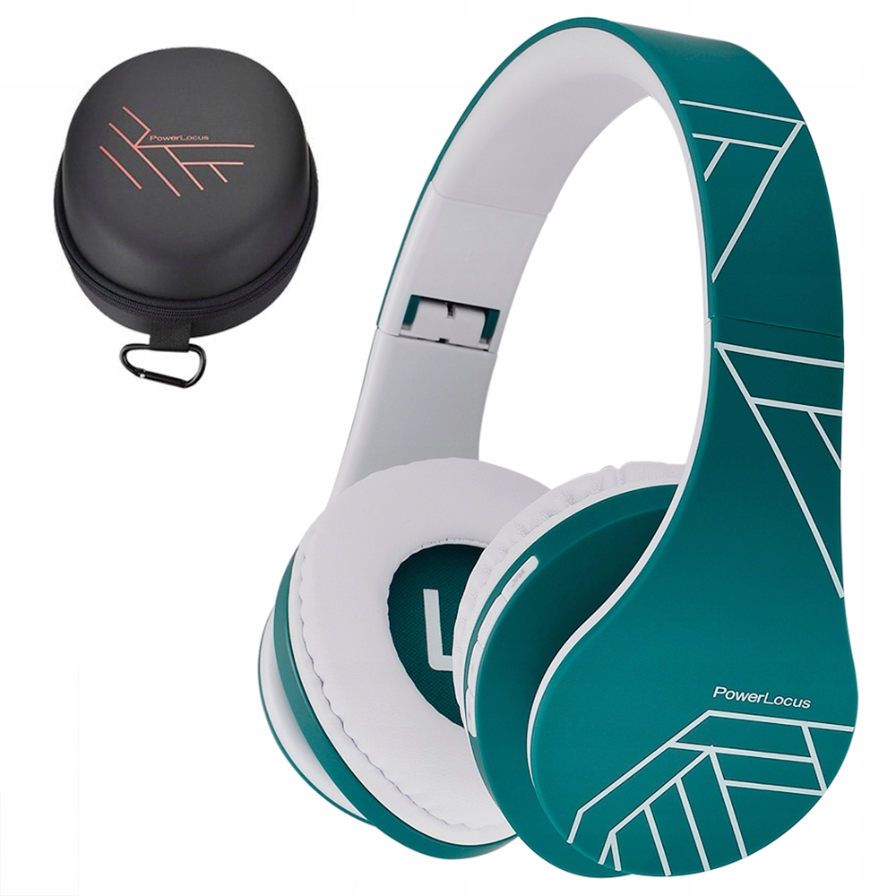 Powerlocus Oceanblue Kabellose Bluetooth-kopfhörer / Microsd-karte / Fm-radio