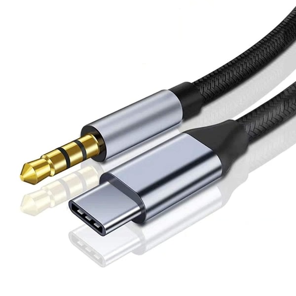 Usb-c-aux-kabel (typ-c-stecker Auf 3,5-mm-klinkenstecker) – Adapterkabel Für Autoradio, Lautsprecher Und Kopfhörer (kompatibel Mit Samsung Galaxy S21, S20 Ultra, S20+ Und P)