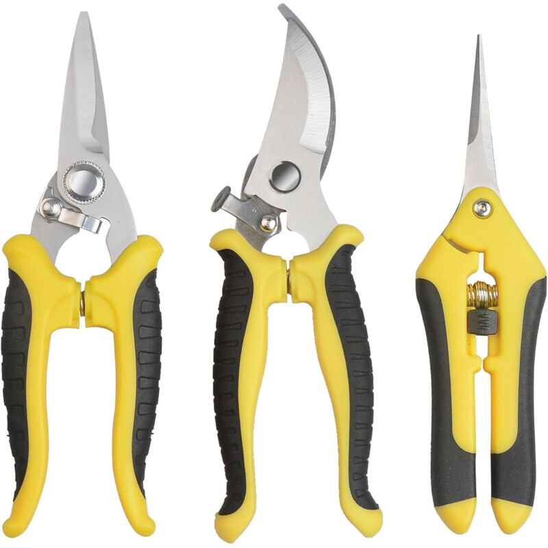 Set Mit 3 Professionellen Gartenschutzbügeln Aus Edelstahl – Für Rosen, Äste, Hecken, Obst, Gemüse Und Bonsai