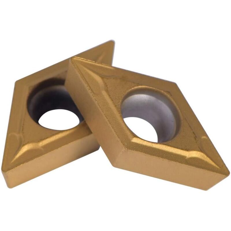 Satz Mit 10 Diamantförmigen Wendeschneidplatten Für Cnc-hartmetallfräser Dcmt11t304-hm Ybc251 Dreh- Und Gewindeschneidwerkzeug Für Die Stahlbearbeitung Auf Dreh- Und Fräsmaschinen