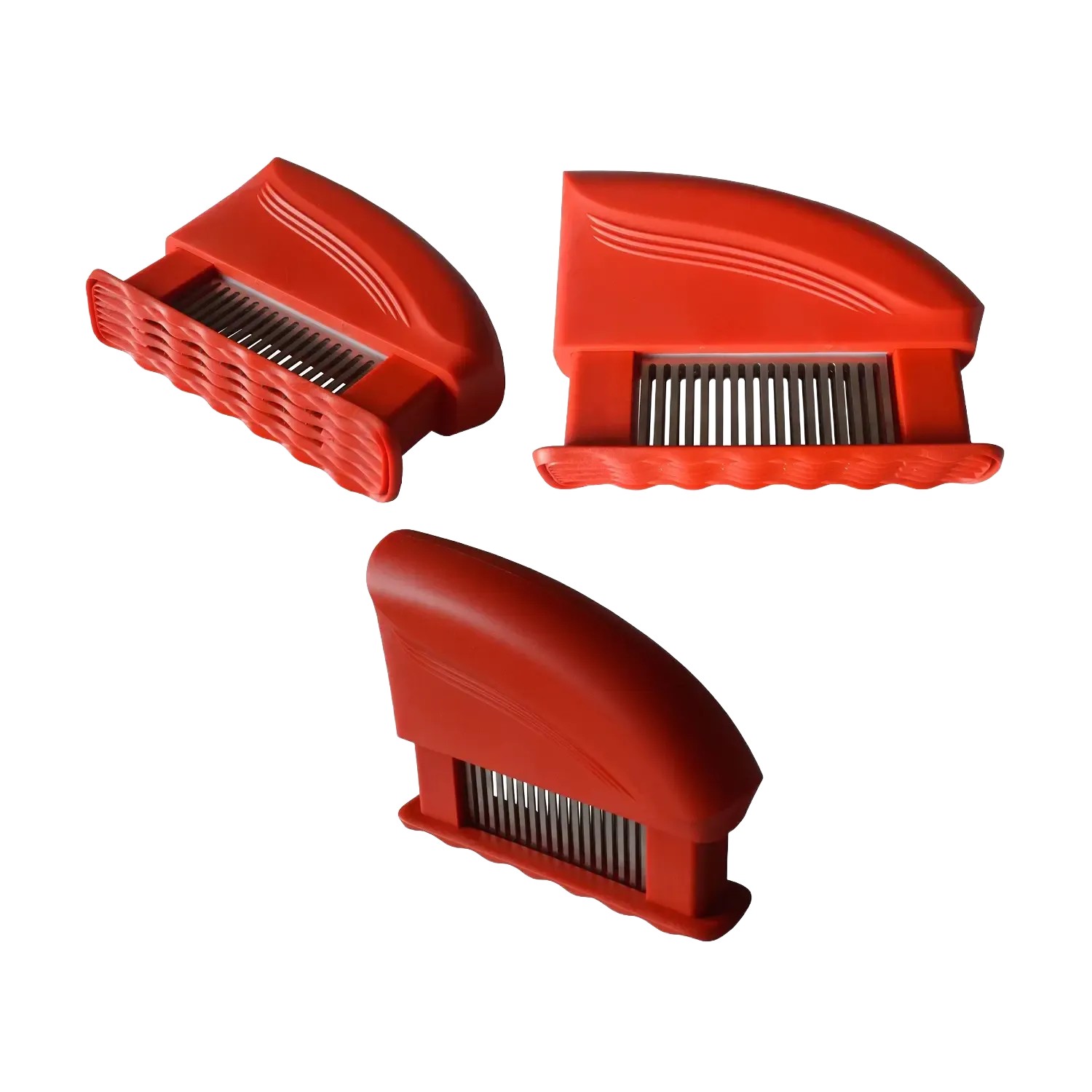 Fleischzartmacher Victor Profi Line, 51 Klingen, Edelstahl, Rot
