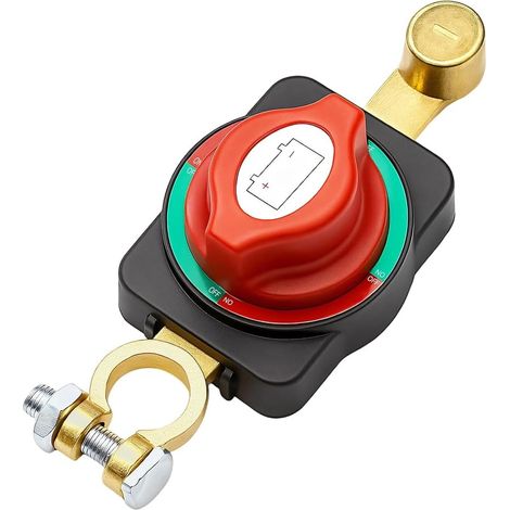 12v/24v/48v Batterietrennschalter, Ein/aus-batterietrennschalter, Einstellbarer Schutzschalter Für Auto, Boot, Lkw, Motorrad, Wohnmobil, Yacht, Direktmontage