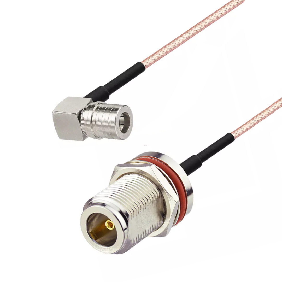 Anschlusskabel Qma-stecker Ra/n-buchse Bh Rg316 2 M