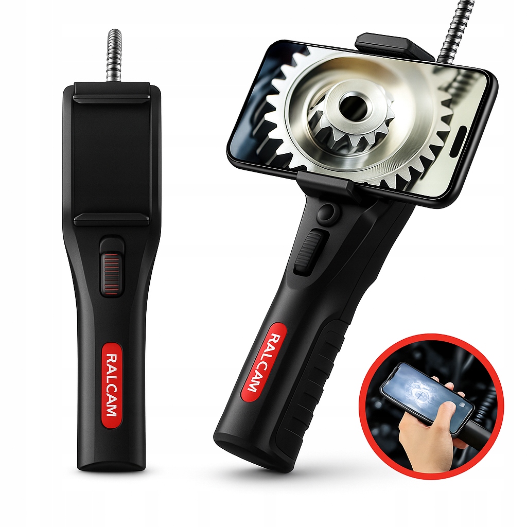 Ralcam C106 Endoskop-inspektionskamera – Otg Ip67 Hd Smartphone Android Ios