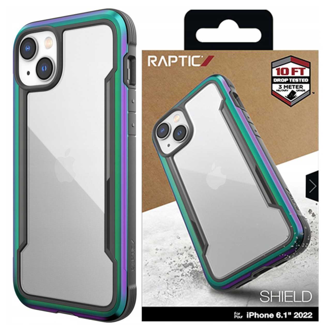 Raptic X-doria Shield Case Iphone 14 Plus Panzerhülle Opal