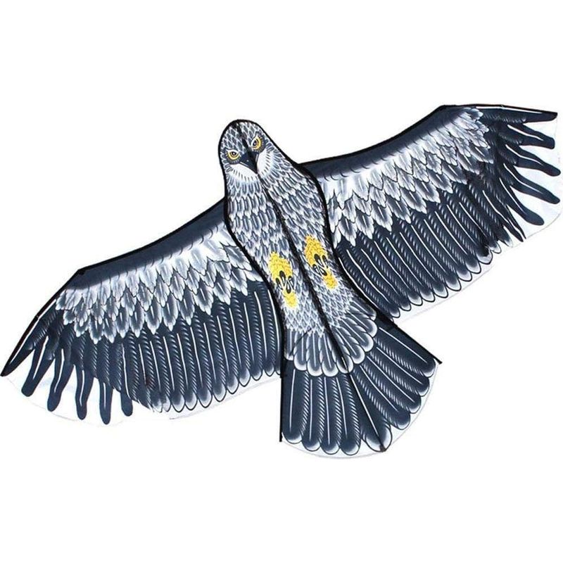 Greifvogel-vogelscheuche, Großer Falken-drachen, Gartenvogelscheuche Zum Schutz Von Garten, Hof Und Haus, Einfach Zu Montieren, 140 X 70 Cm